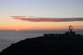 the North Cape, the northernmost promontory of Europe