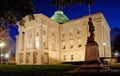 North Caroina State Capitol Building, West Portico Royalty Free Stock Photo