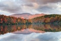 North Carolina Price Lake Autumn Blue Ridge Royalty Free Stock Photo