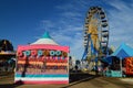 North Carolina State Fair Midway Rides Royalty Free Stock Photo