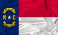 Silk North Carolina State Flag