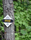 North Carolina Wildlife Game Lands Sign Posted on a Tree