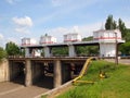 North Caucasus gateway dam Royalty Free Stock Photo