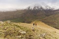 In the North Caucasus mountains.The Natural Boundary Dzhily-Su