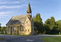 The North Chapel a Victorian Building set within Ilkley cemetery down by the River.