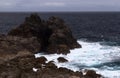 North coast of Gran Canaria, Canary Islands, Arucas coast Royalty Free Stock Photo