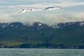 North coast of Iceland on the shores of Skjalfandi Shaky bay