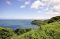 North coast in Jersey,Channel Islands Royalty Free Stock Photo