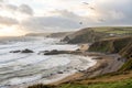 North Cornwall Coast Near Bude Royalty Free Stock Photo