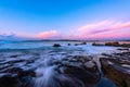 North Curl Curl Beach at sunrise, Sydney Australia Royalty Free Stock Photo