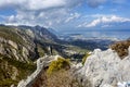 North Cyprus mountain view spring time of silence