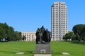 North Dakota state capitol