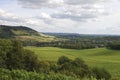 North Downs countryside. Dorking. UK Royalty Free Stock Photo
