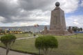 North-east side of the Equator Monument Royalty Free Stock Photo