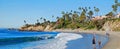 North end of Main Beach aand Heisler Park in Laguna Beach, CA Main