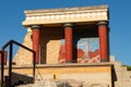 North Entrance at the Palace of Knossos