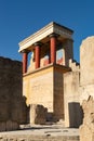 North Entrance at the Palace of Knossos