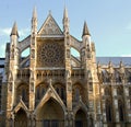 North entrance of Westminster Abbey Royalty Free Stock Photo