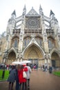 The North Entrance of Westminster Abbey Royalty Free Stock Photo