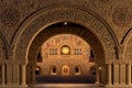 Stanford Memorial Church via the Memorial Court at the Main Quad Royalty Free Stock Photo