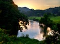 North Fork New River in North Carolina Royalty Free Stock Photo