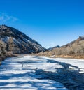 North Fork of the Shoshone River Royalty Free Stock Photo