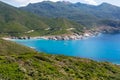 Breathtaking views around Cap Corse, the northern tip of Corsica, France