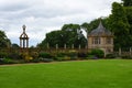 North Garden, Montacute House,Somerset, England Royalty Free Stock Photo