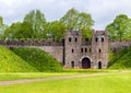 North Gate of Cardiff Castle Royalty Free Stock Photo
