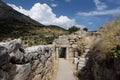 The North Gate in Mycenae Royalty Free Stock Photo