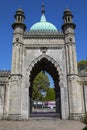 North Gate of the Royal Pavilion in Brighton Royalty Free Stock Photo