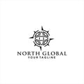 North Global Logo Design Concept