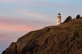 North Head Lighthouse at Cape Disappointment Royalty Free Stock Photo
