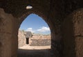 North inner gate of of Belvoir fortress Royalty Free Stock Photo