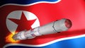 North Korea DPRK long-range rocket