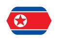 North Korea flag - Democratic People`s Republic of Korea