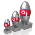 North Korea, nuclear program Royalty Free Stock Photo