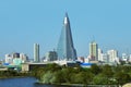 North Korea, Pyongyang. Ryugyong Hotel