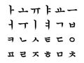 North Korean Alphabet