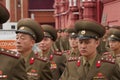 North Korean Army Soldiers in Moscow