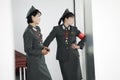 North korean female soldiers