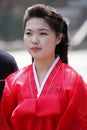 North Korean girl Royalty Free Stock Photo