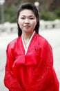 North Korean girl Royalty Free Stock Photo