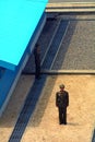 North-Korean soldier, Panmunjon, North-Korea Royalty Free Stock Photo