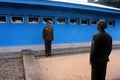 North Korean soldiers in the DMZ