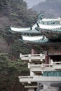 North Korean traditional building Royalty Free Stock Photo