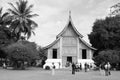 North Laos: The Wat Xieng Thong temple in Luang Brabang City