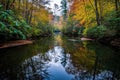 North Mills River, North Carolina Royalty Free Stock Photo