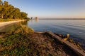 North Palm Beach by Lakeside Park on the east coast of Florida on a sunny morning Royalty Free Stock Photo