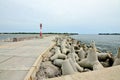 North pier. Baltiysk, Kaliningrad oblast, Russia